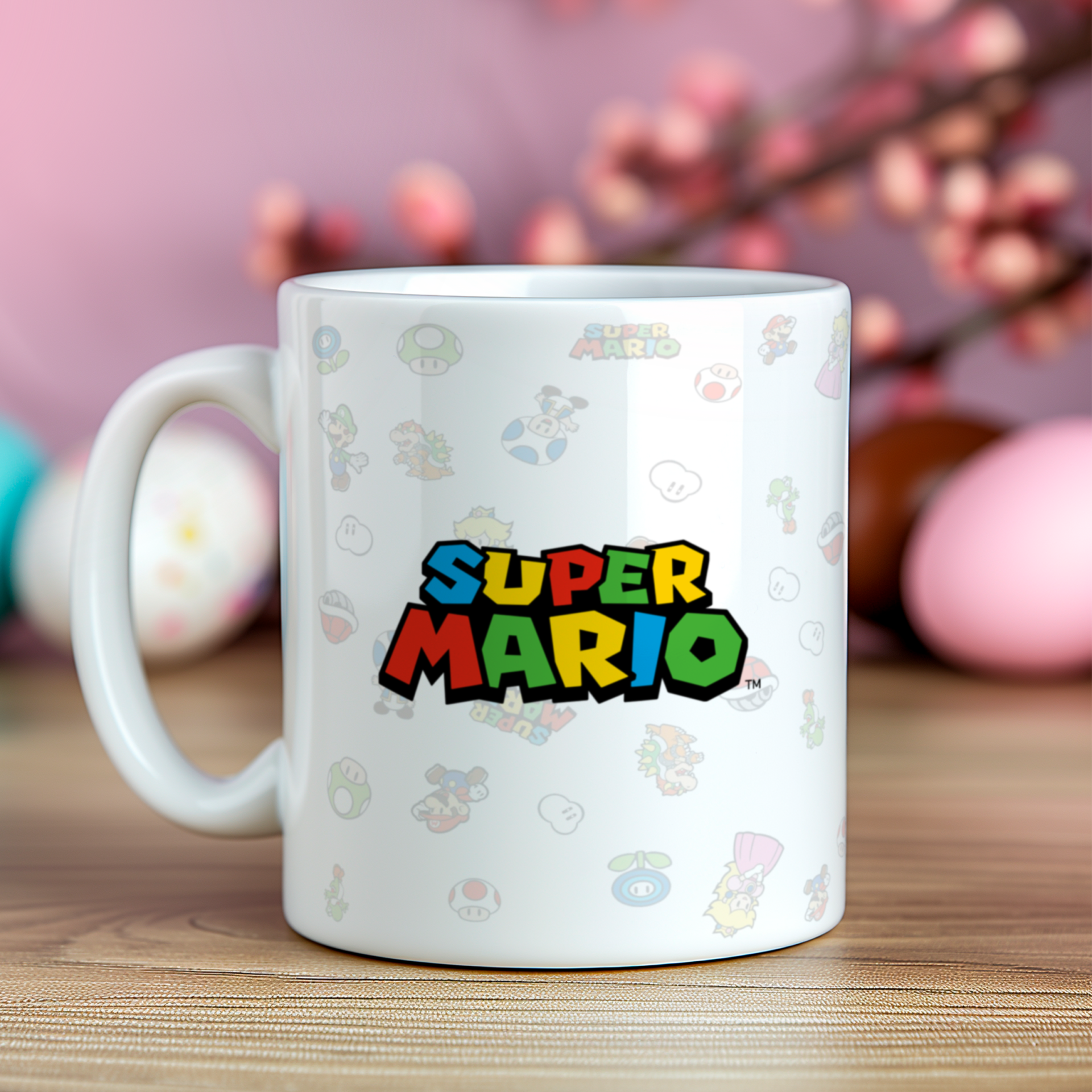 Caneca Cerâmica Super Mario Presente